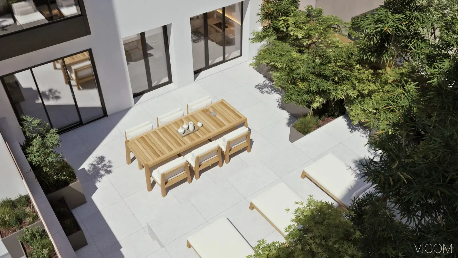 Terrace of Flat for sale in A Coruña Capital   with Air Conditioner, Heating and Parquet flooring