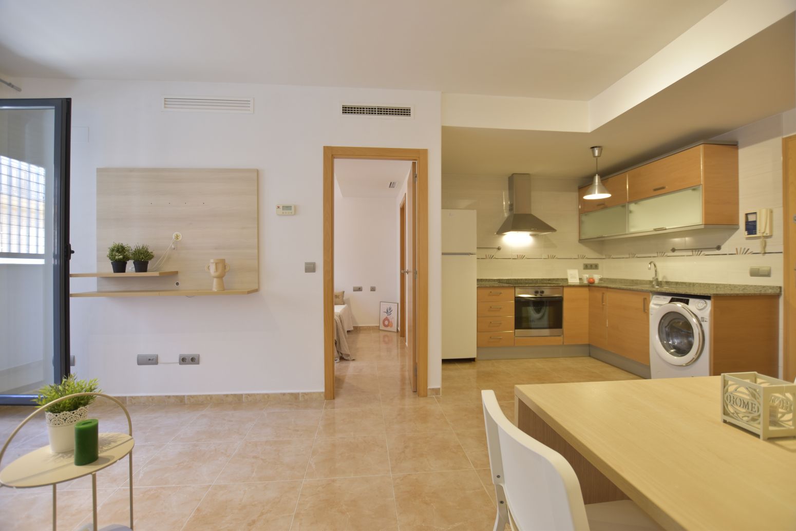 Kitchen of Flat for sale in Rafelbuñol / Rafelbunyol  with Heating, Private garden and Storage room
