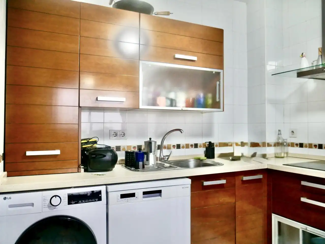 Cocina de Casa adosada en venta en Sevilla con Aire acondicionado, Calefacción y Parquet