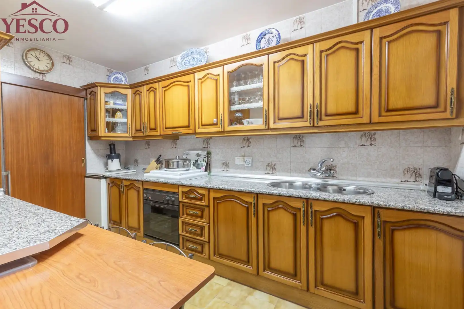 Cocina de Casa adosada en venta en Víznar con Jardín privado, Terraza y Piscina