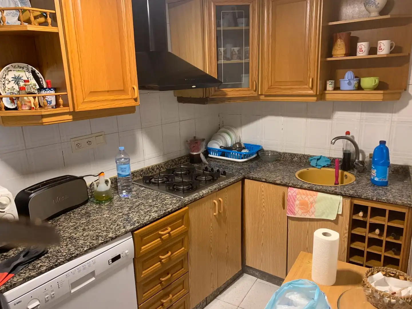 Kitchen of Houses for sale in Villena  with Terrace, Storage room and Furnished