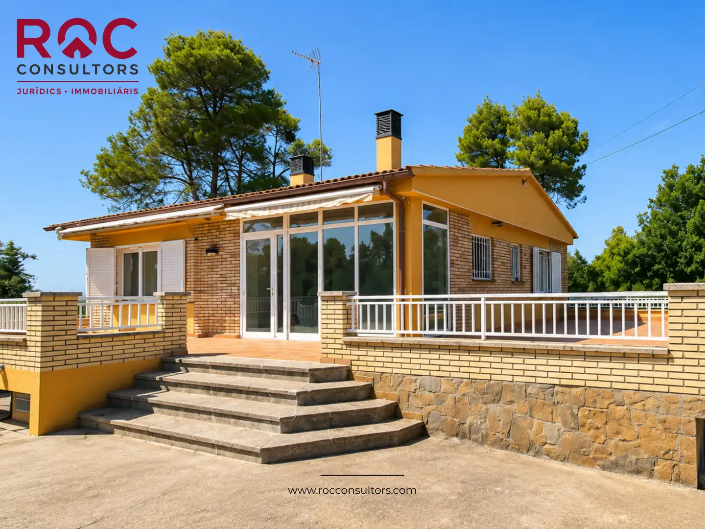 Außenansicht von Haus oder Chalet zum Verkauf in Castellnou de Bages mit Heizung und Privatgarten