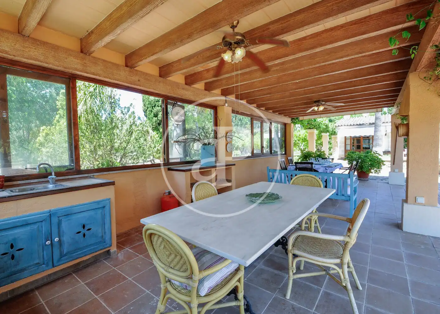 Jardín de Casa o chalet en venta en Binissalem con Aire acondicionado, Calefacción y Jardín privado