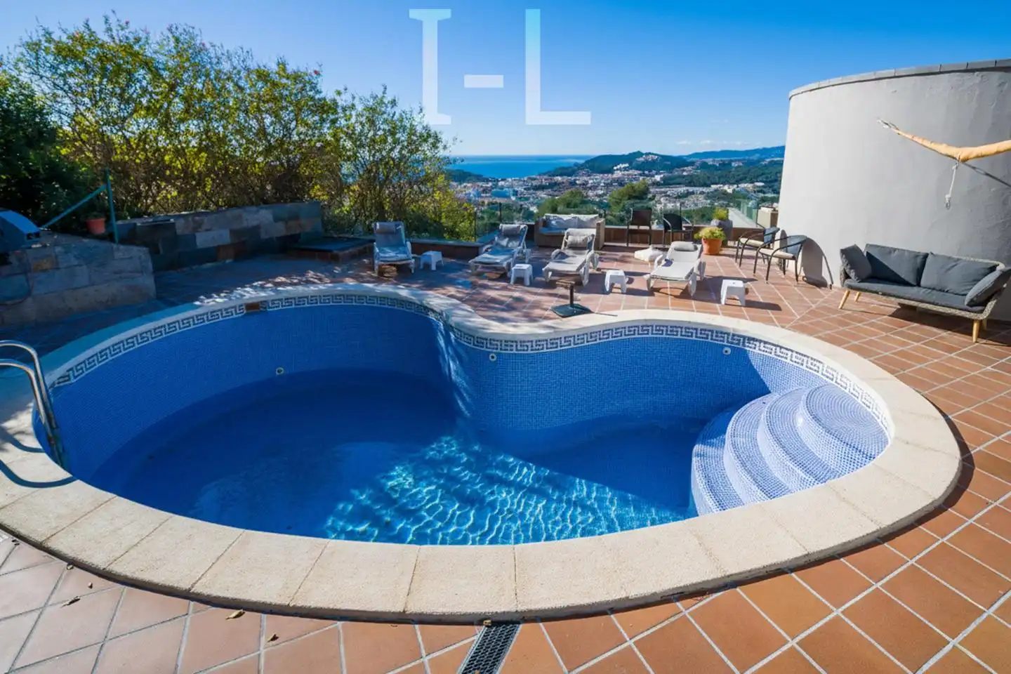 Piscina de Casa o xalet en venda en Lloret de Mar amb Calefacció, Terrassa i Piscina
