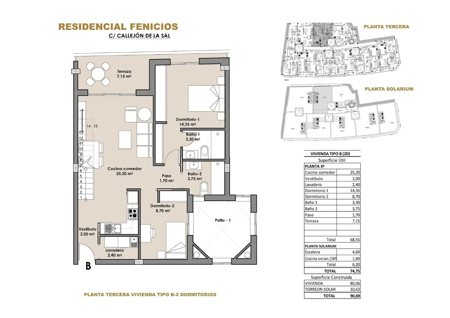 Wohnung zum Verkauf in Mazarrón mit Terrasse und Abstellraum