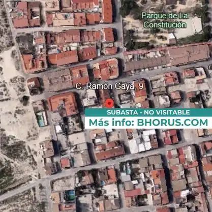 Vista exterior de Pis en venda en Ceutí