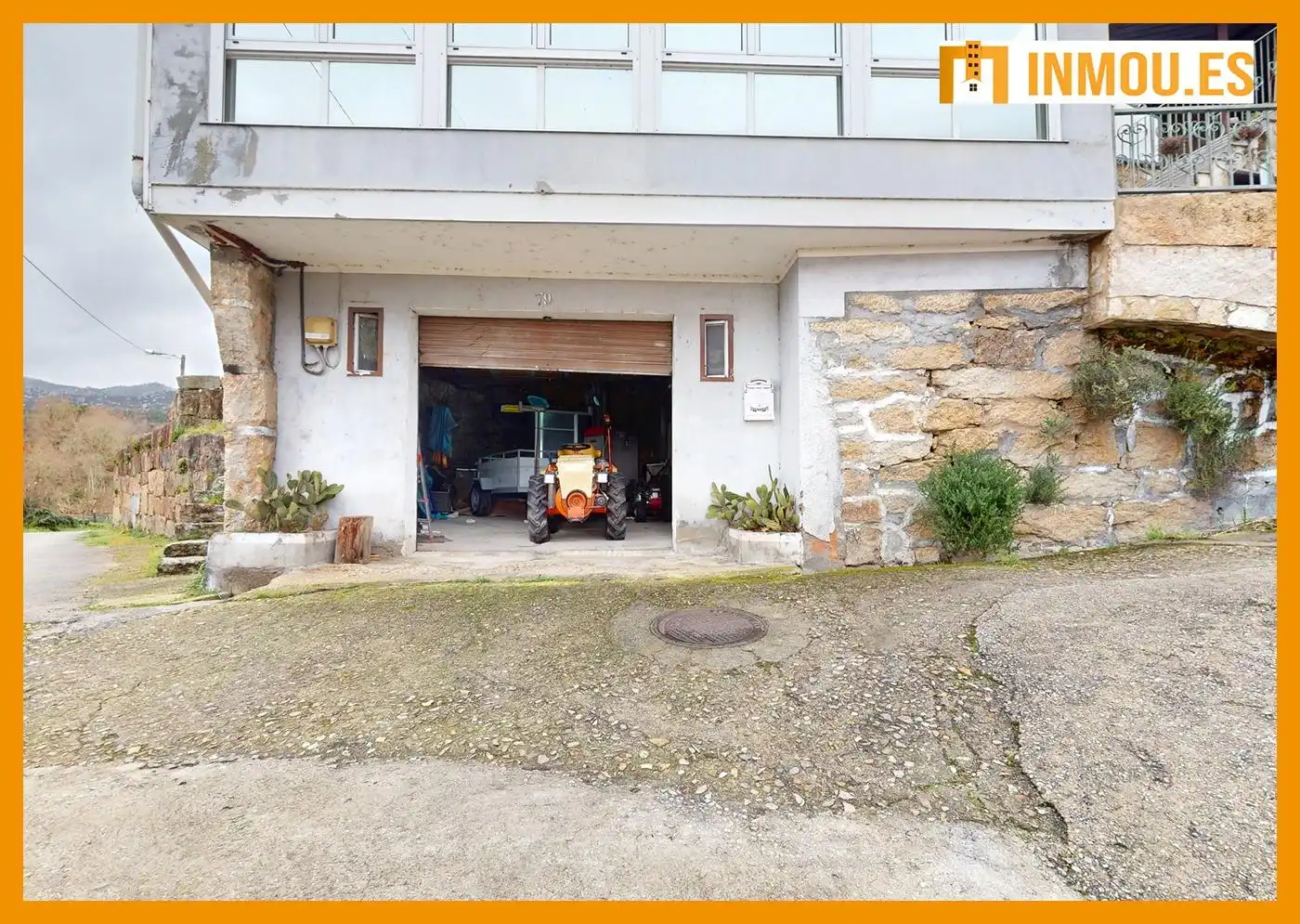 Vista exterior de Casa o chalet en venta en Carballeda de Avia con Calefacción, Jardín privado y Terraza