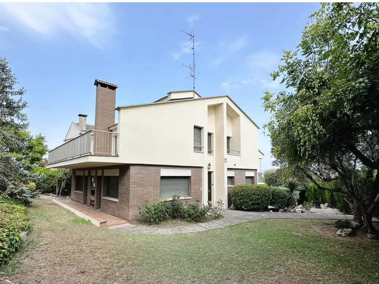Vista exterior de Casa o xalet en venda en Sant Fruitós de Bages amb Calefacció, Jardí privat i Terrassa