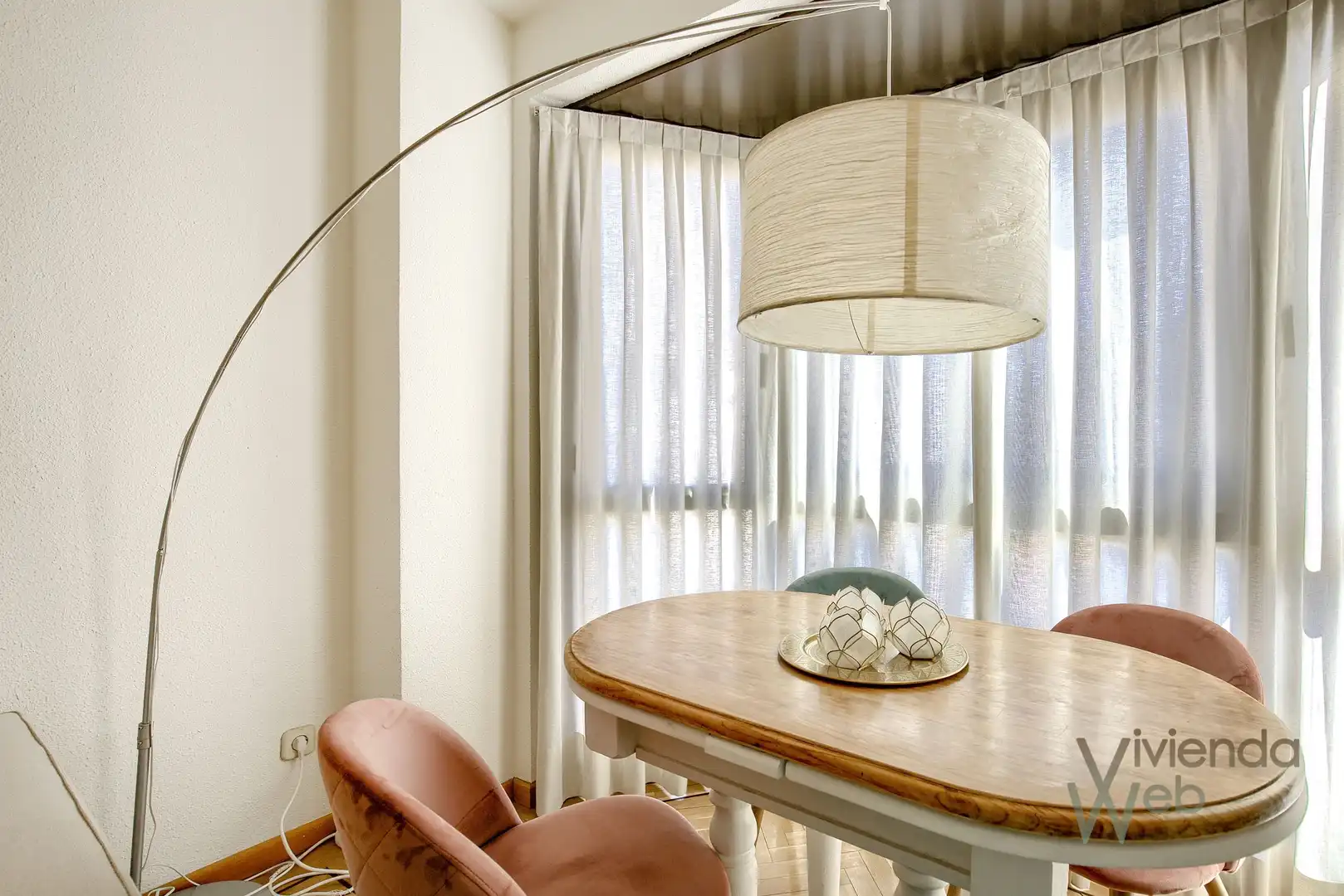 Esszimmer von Wohnungen zur Miete in Madrid mit Klimaanlage, Heizung und Privatgarten