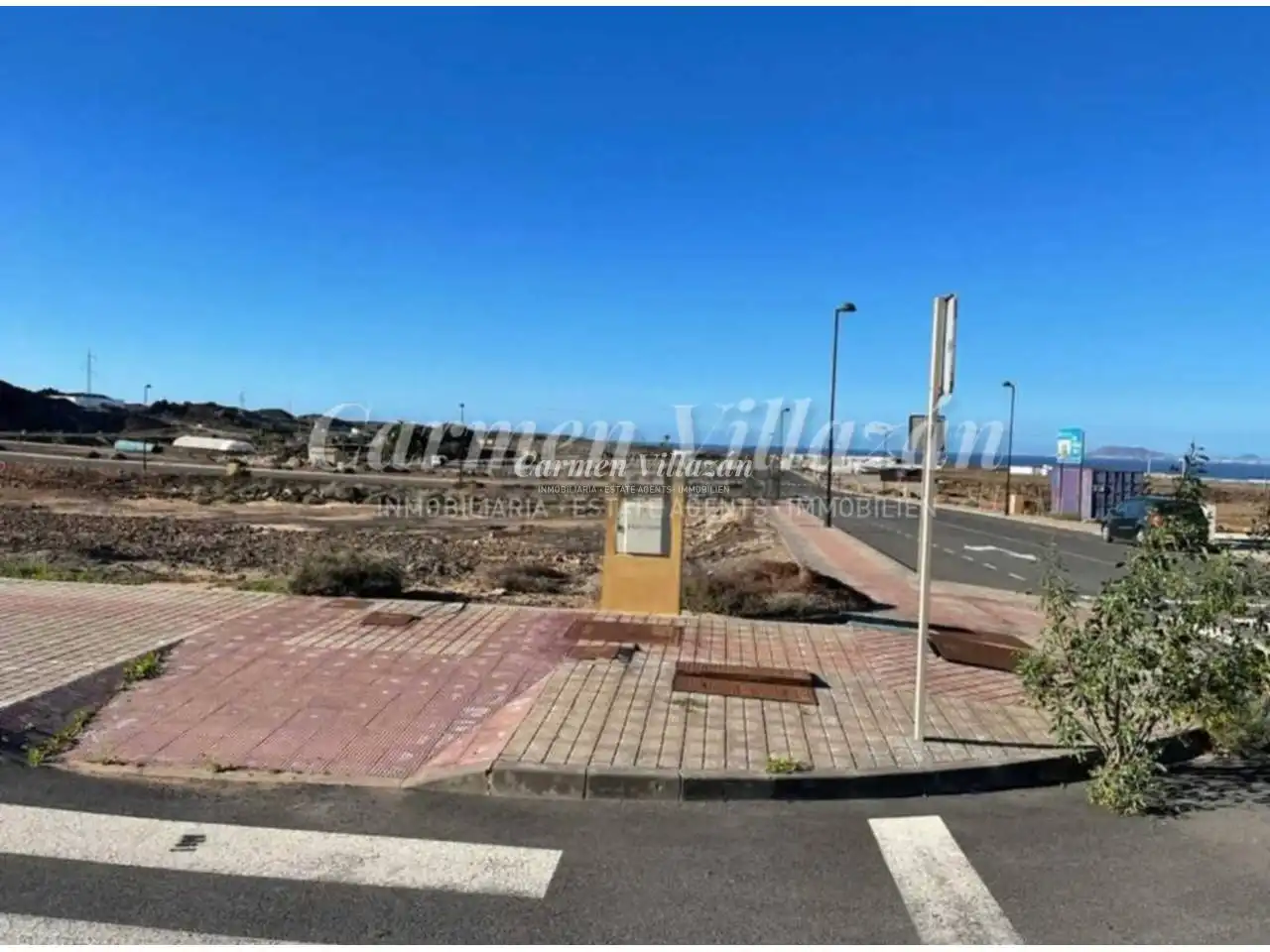 Vista exterior de Terreno en venta en La Oliva