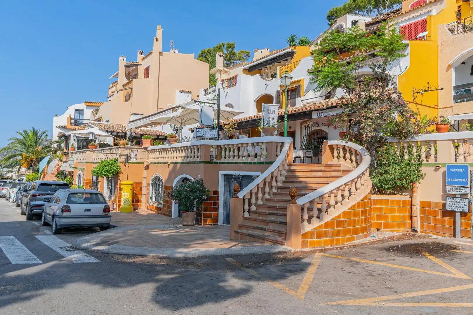 Außenansicht von Geschaftsraum zum Verkauf in Calvià mit Klimaanlage, Terrasse und Möbliert