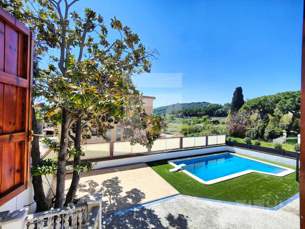 Piscina de Casa o chalet en venta en Tiana con Aire acondicionado, Calefacción y Jardín privado