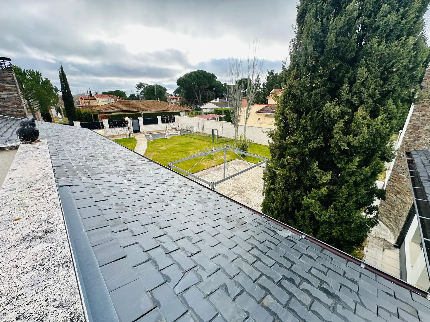 Terraza de Casa o chalet en venta en Mojados con Calefacción, Jardín privado y Terraza