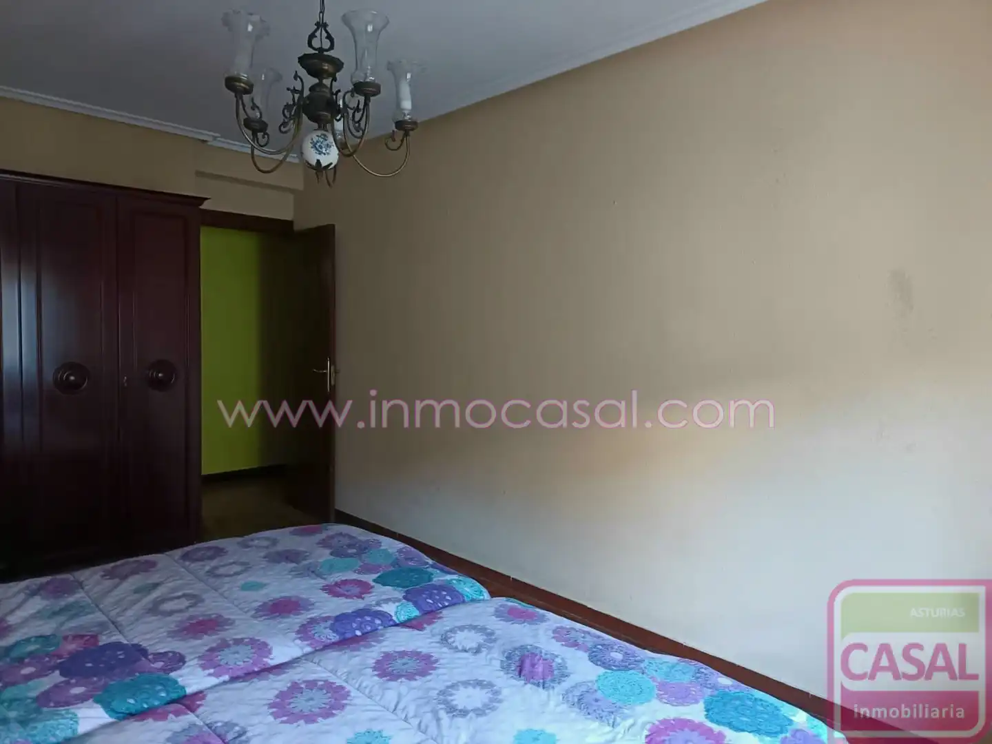 Bedroom of Flat for sale in Langreo  with Heating, Storage room and Furnished