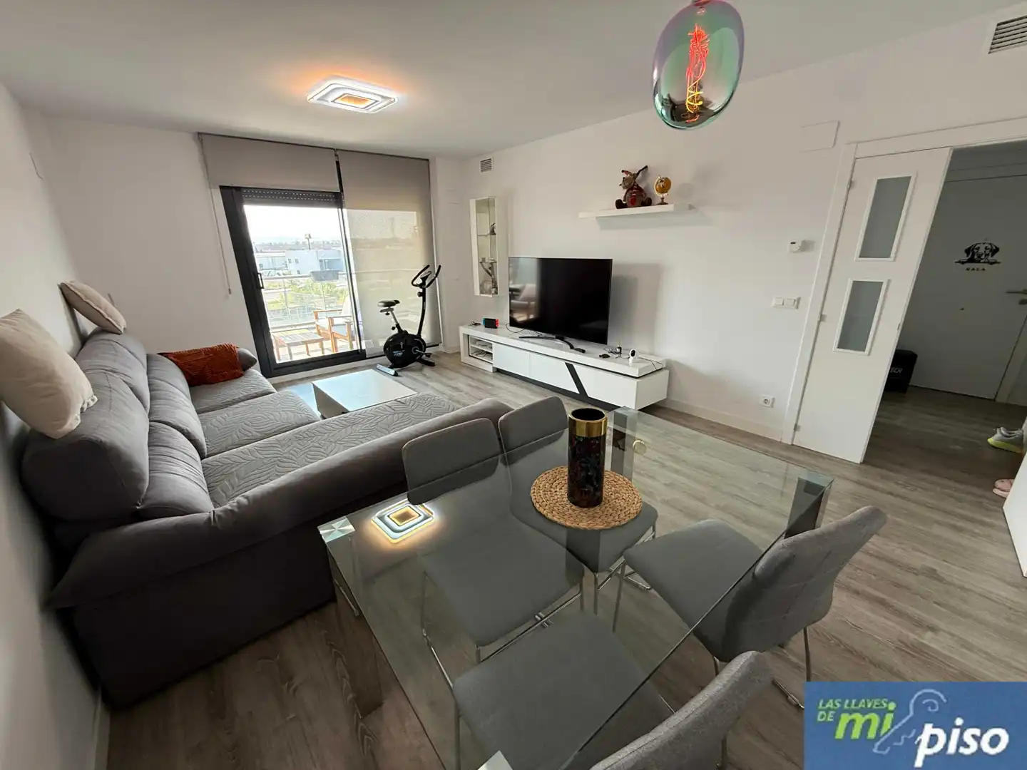 Wohnzimmer von Wohnung zum Verkauf in Valladolid mit Heizung, Privatgarten und Parkett