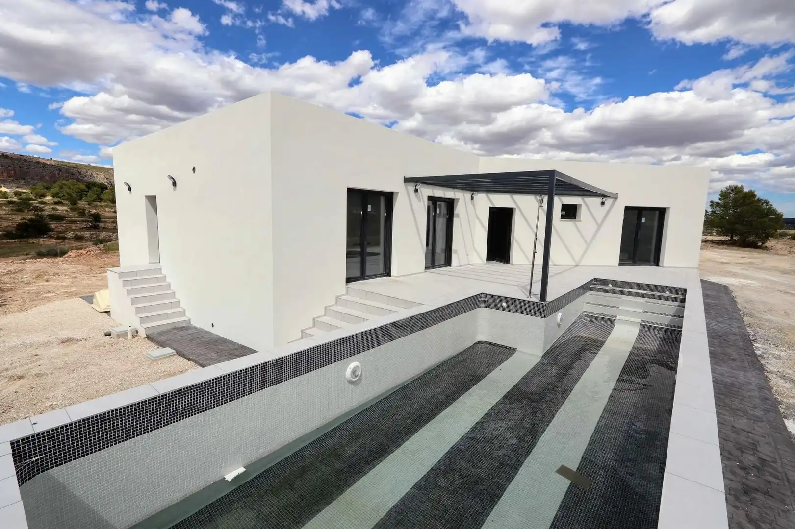 Vista exterior de Casa o chalet en venta en Aspe con Terraza