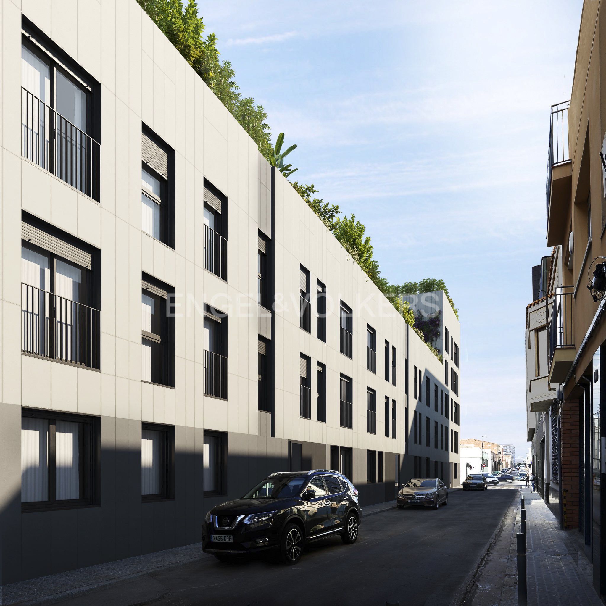 Vista exterior de Àtic en venda en Sabadell amb Aire condicionat, Calefacció i Parquet
