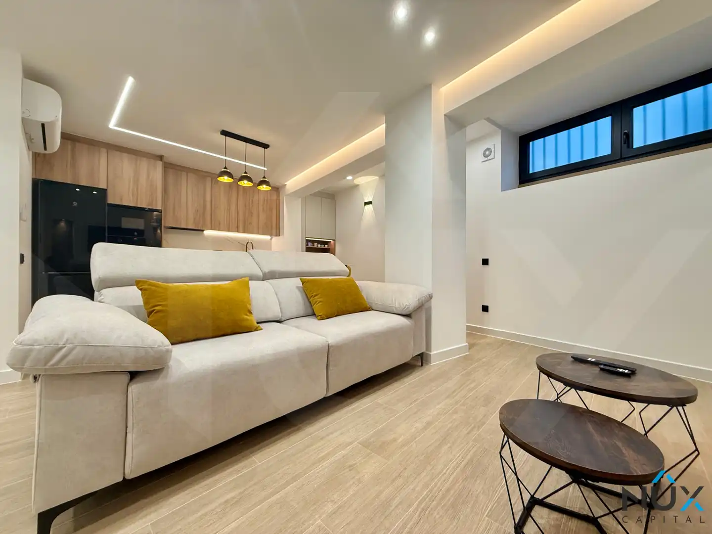 Sala de estar de Piso en venta en Cullera con Aire acondicionado, Calefacción y Amueblado
