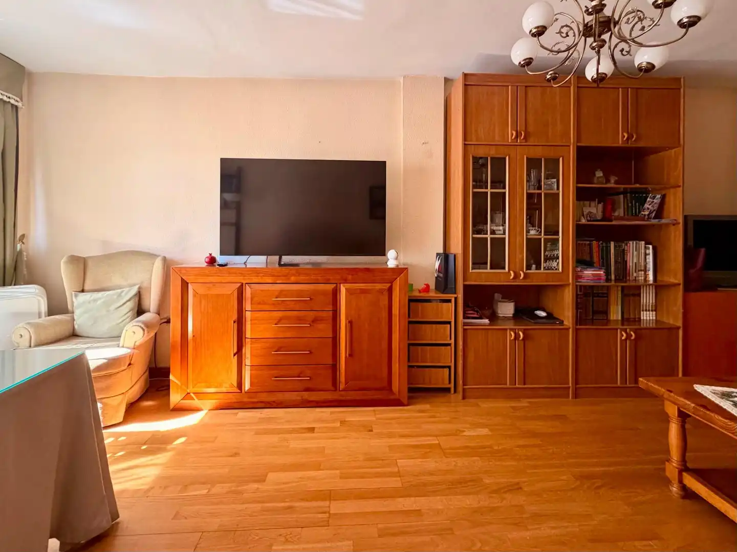 Living room of Flat for sale in Granada  with Furnished