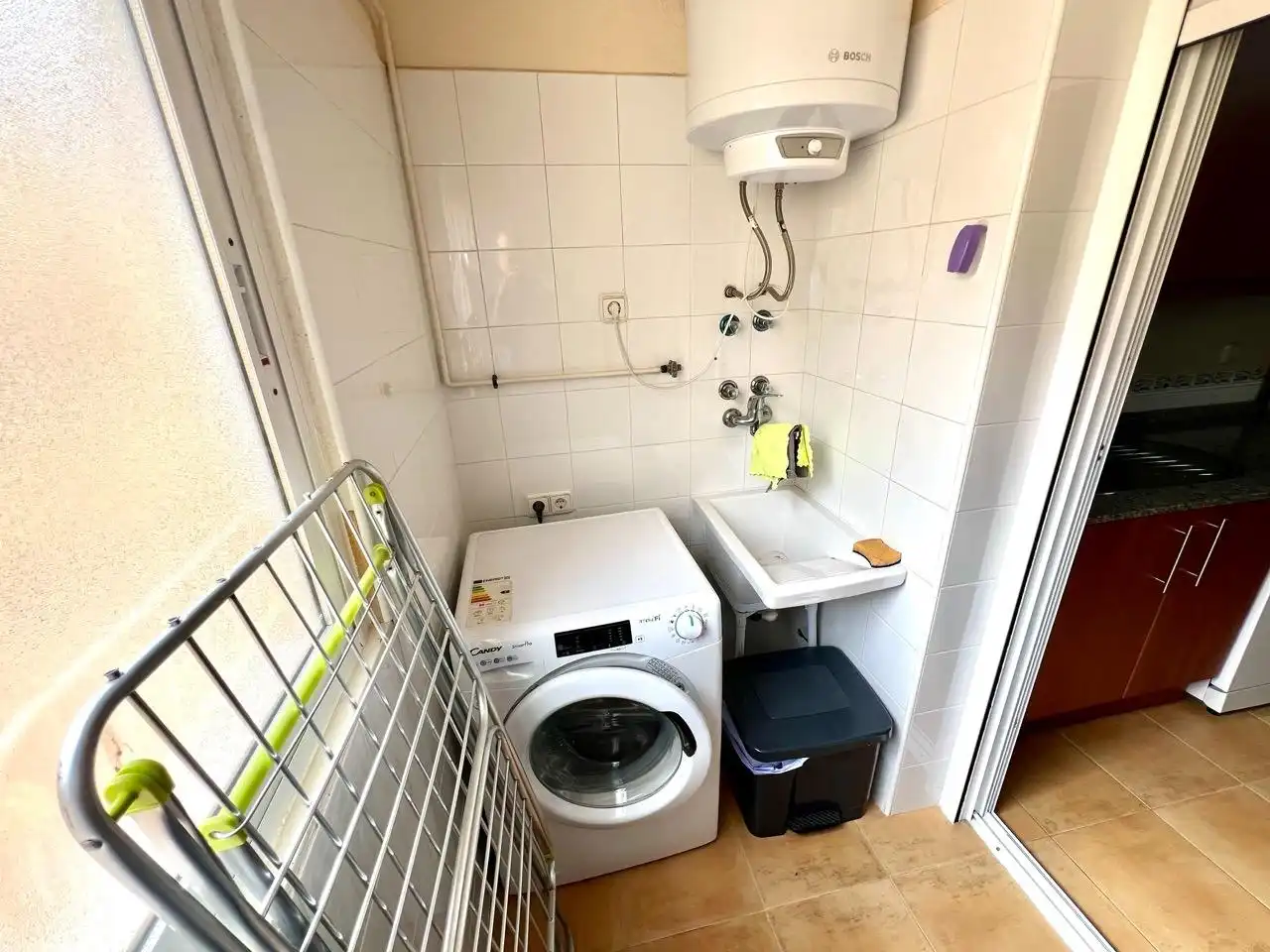 Baño de Piso de alquiler en Molina de Segura con Terraza, Amueblado y Piscina comunitaria