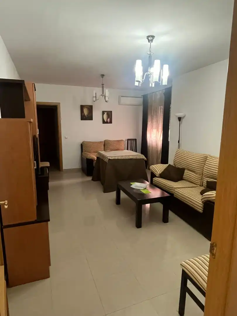 Living room of Flat for rent in Castuera  with Furnished