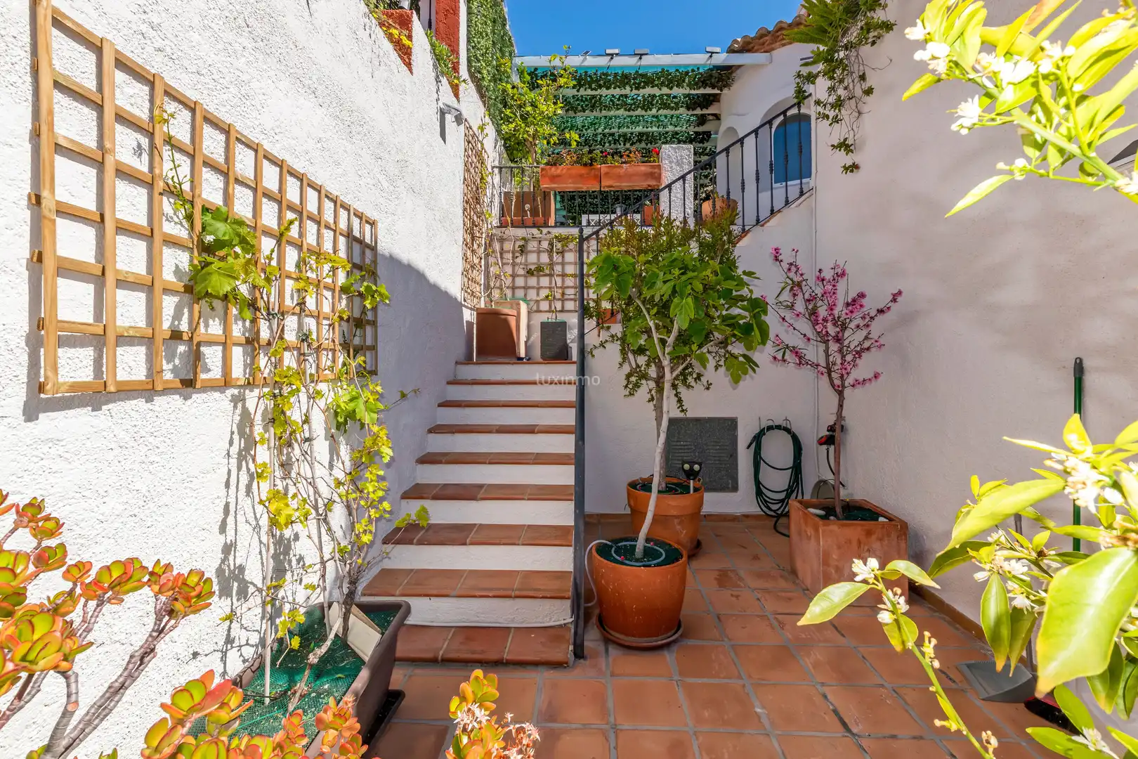 Terrassa de Casa adosada en venda en Altea amb Aire condicionat, Jardí privat i Terrassa