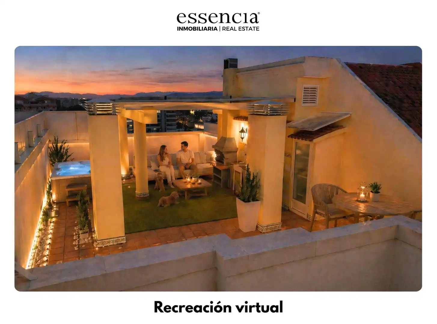 Terrasse von Wohnungen zum Verkauf in Gandia mit Privatgarten, Terrasse und Abstellraum