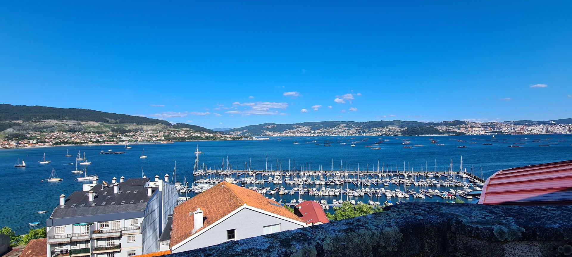 Exterior view of Flat for sale in Moaña  with Heating and Balcony