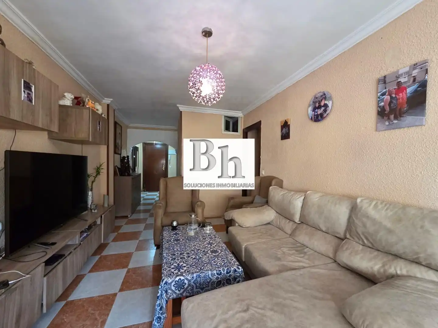 Wohnzimmer von Wohnung zum Verkauf in Málaga mit Privatgarten
