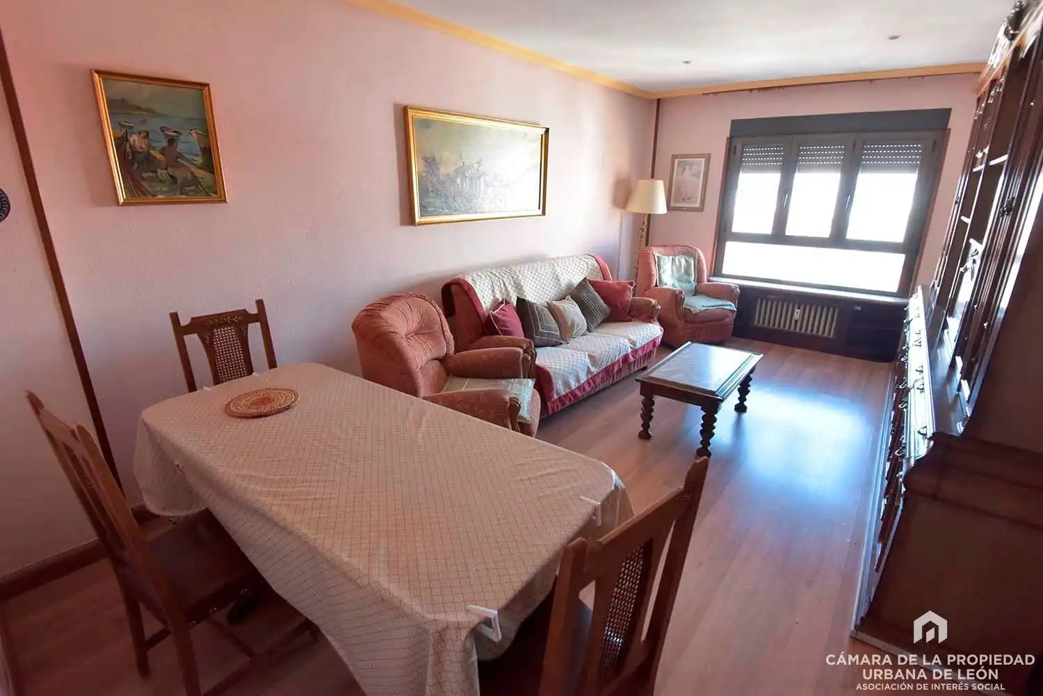 Living room of Flat for rent in León Capital   with Heating and Furnished