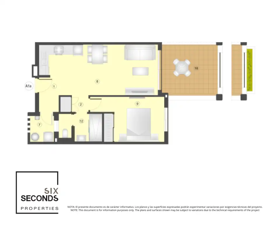 Bungalow with pool for sale in San Juan de los Terreros, imagen 19