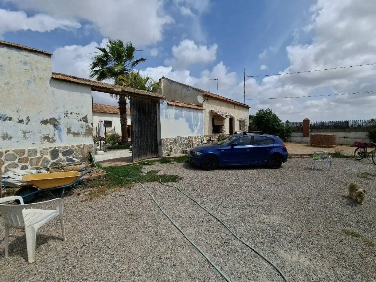 Vista exterior de Casa o xalet en venda en Cartagena amb Jardí privat