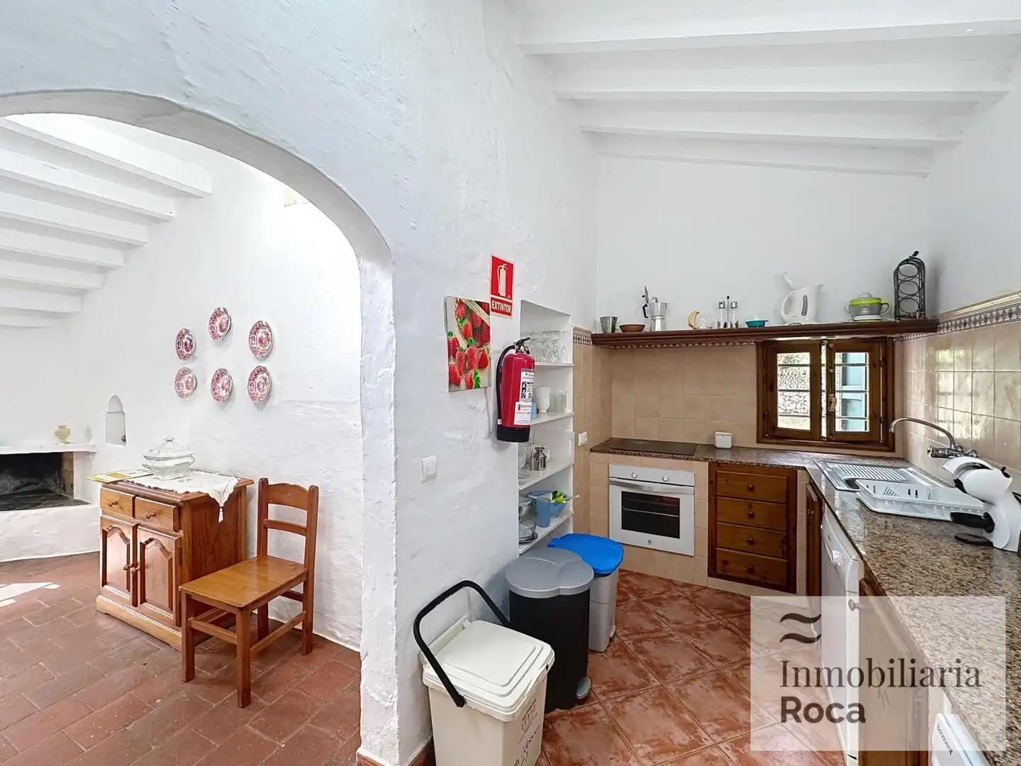 Cocina de Finca rústica en venta en Maó - Mahón con Jardín privado, Terraza y Trastero