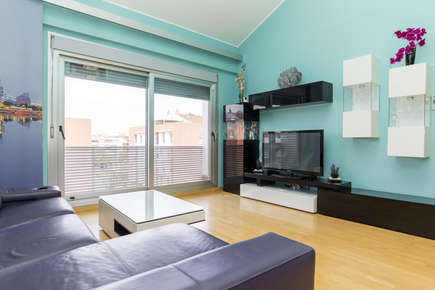 Living room of Duplex for sale in  Zaragoza Capital  with Air Conditioner, Heating and Terrace