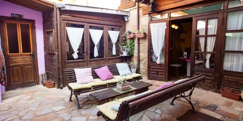 Terrace of Country homes for sale in Siétamo  with Air Conditioner, Private garden and Terrace
