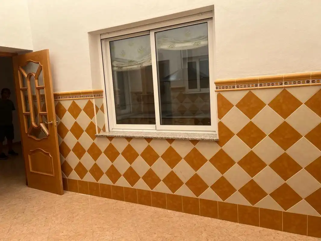Terrassa de Casa adosada en venda en Algueña amb Aire condicionat, Calefacció i Terrassa