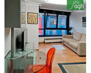 Sala d'estar de Apartament de lloguer en A Coruña Capital 