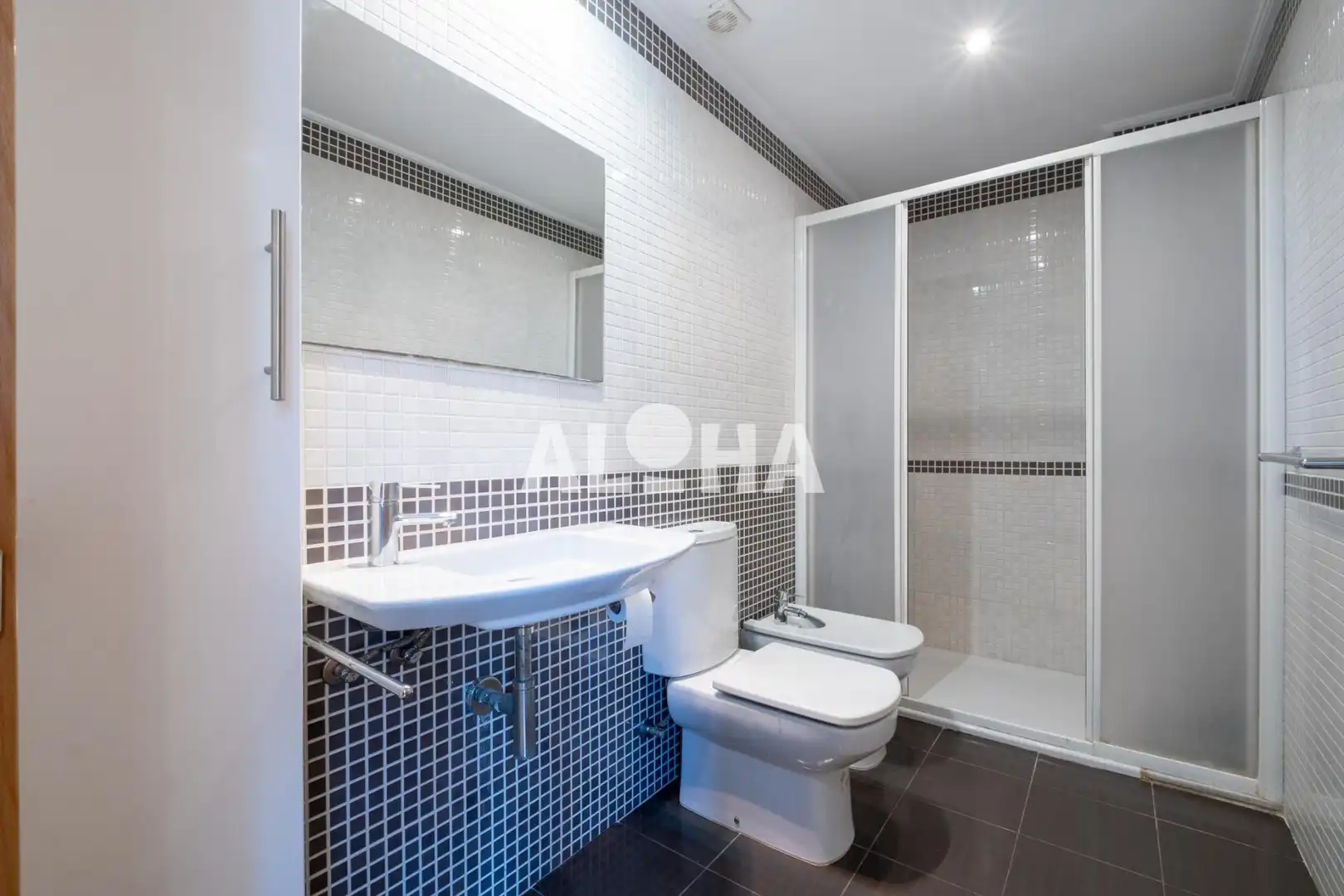 Baño de Apartamento de alquiler en Moncada con Aire acondicionado, Calefacción y Amueblado