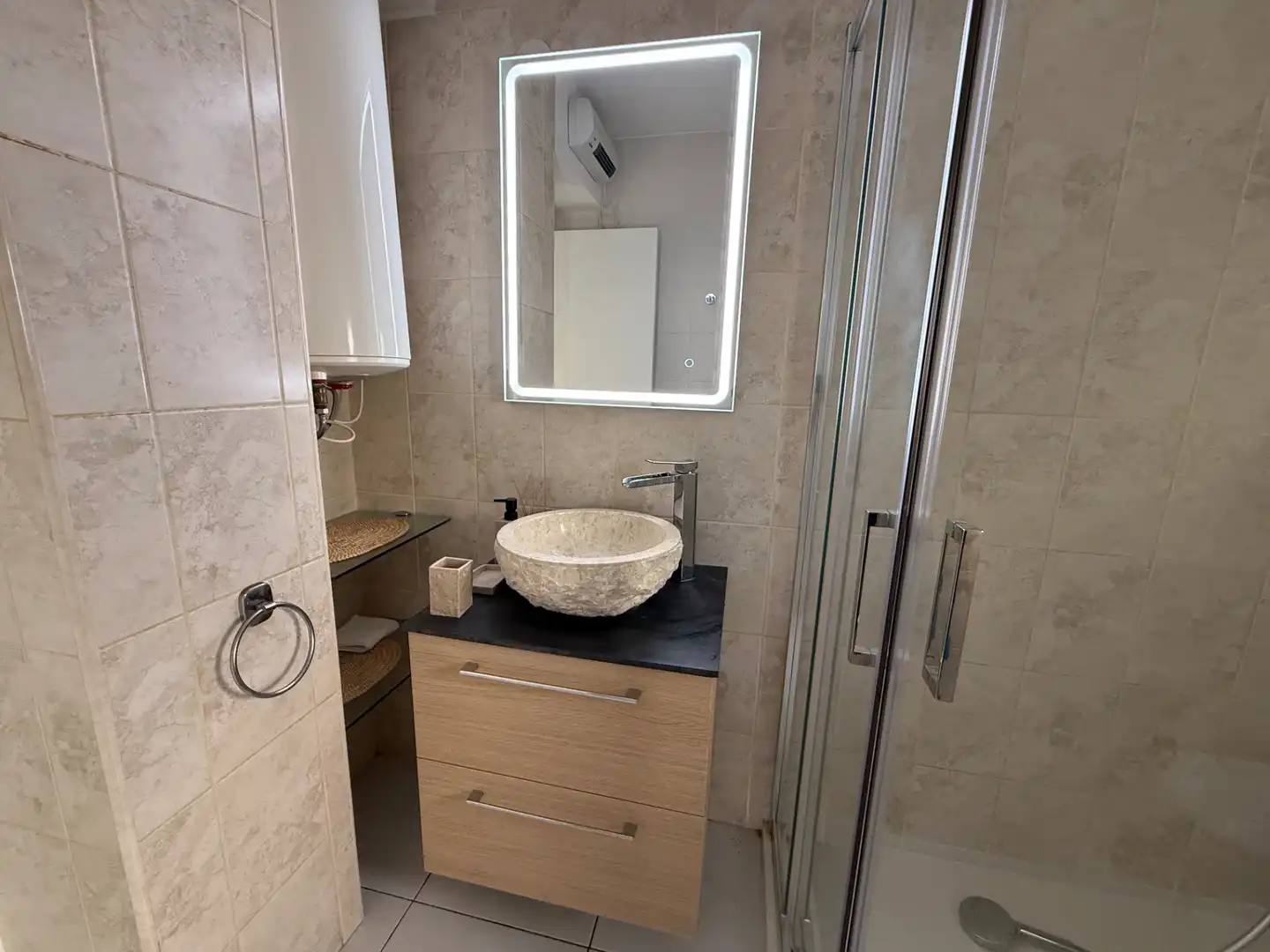 Bany de Apartament de lloguer en Dénia amb Calefacció, Terrassa i Traster