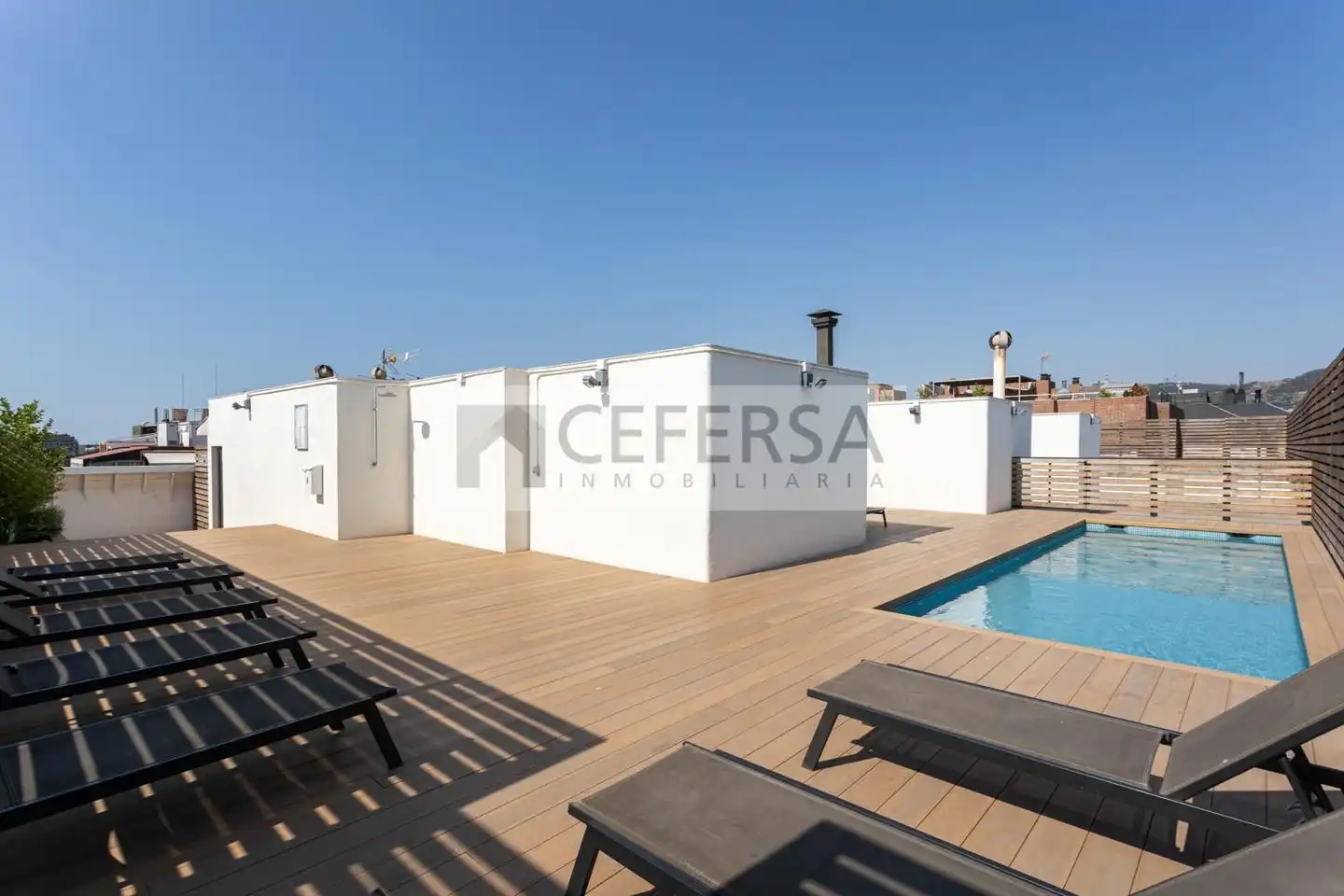 Terrace of Flat for sale in Barcelona  with Air Conditioner, Heating and Storage room