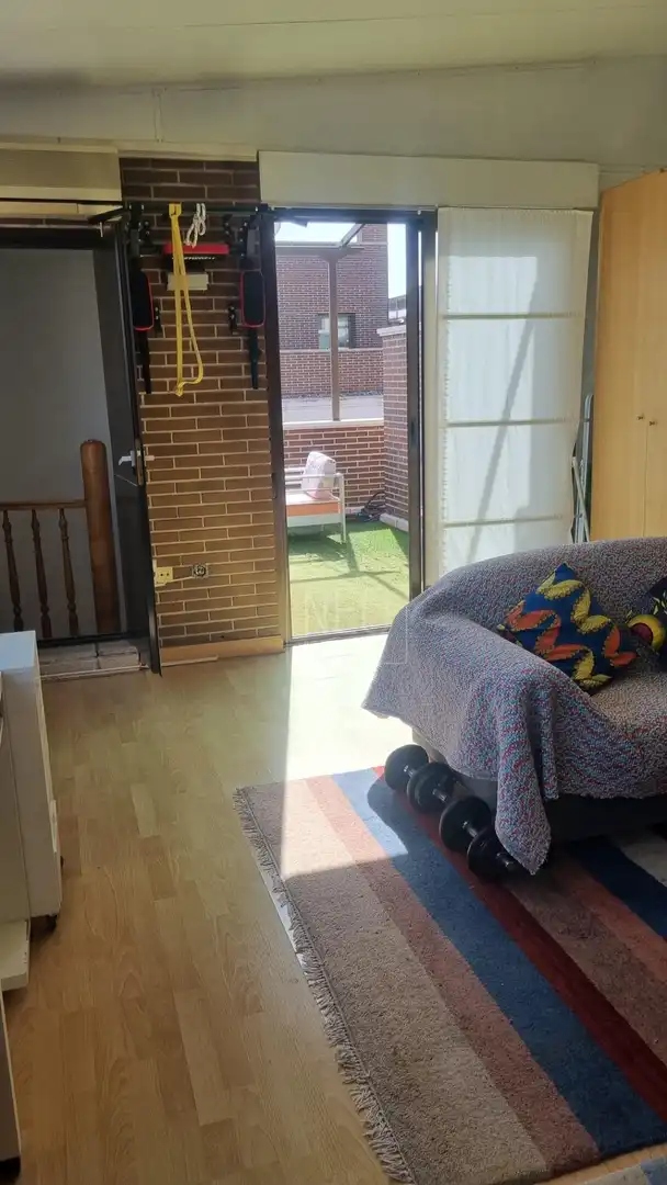 Terraza de Dúplex en venta en Madrid con Aire acondicionado, Calefacción y Jardín privado