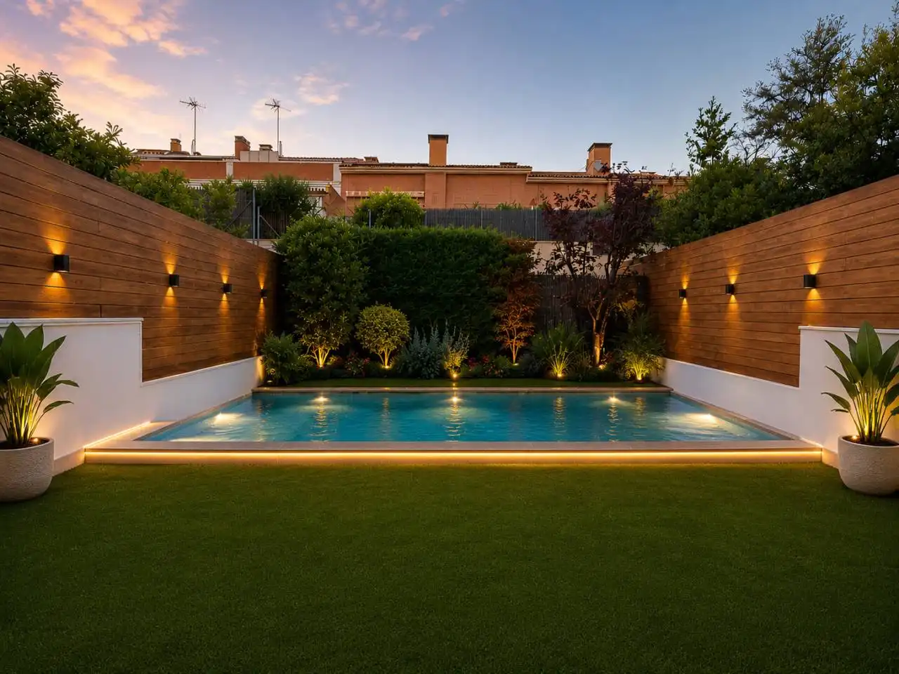 Piscina de Casa adosada en venta en Vilassar de Mar con Aire acondicionado, Calefacción y Jardín privado