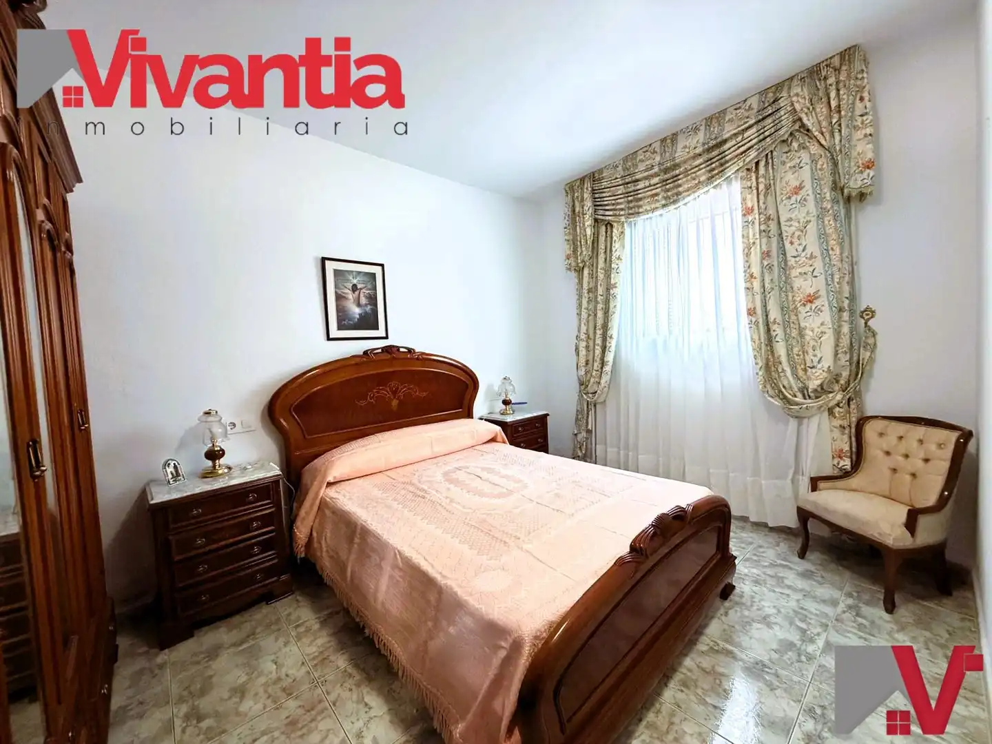 Schlafzimmer von Einfamilien-Reihenhaus zum Verkauf in Vélez-Rubio mit Abstellraum und Möbliert