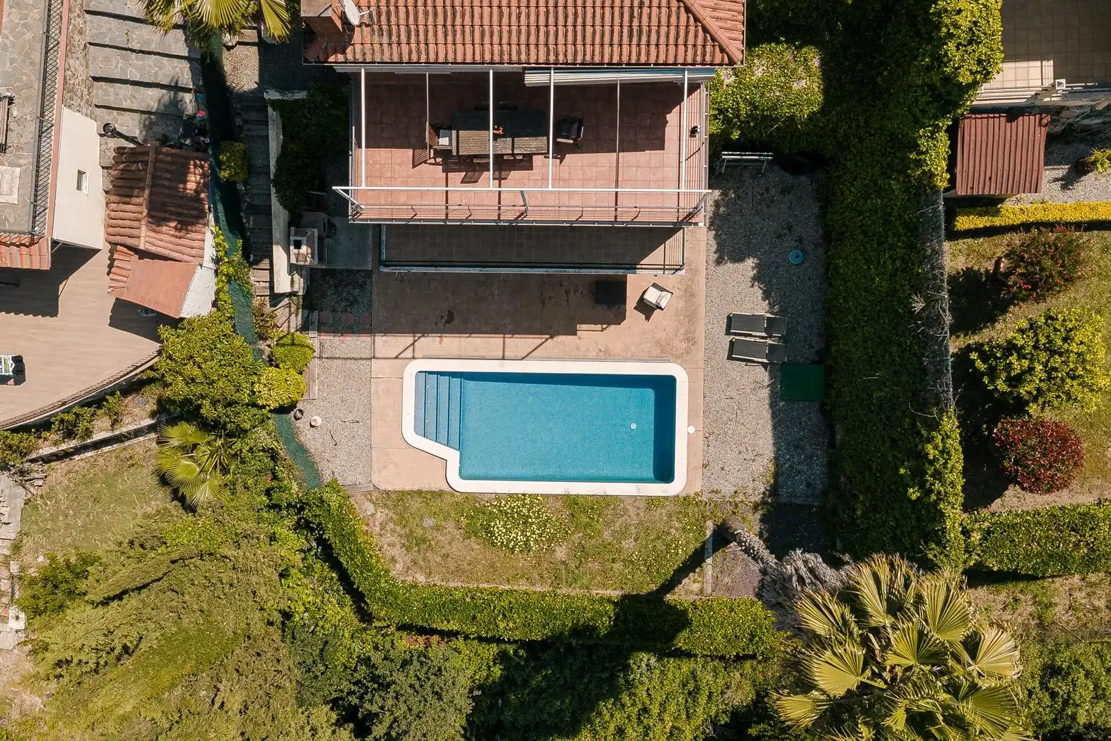 Piscina de Casa o xalet en venda en Caldes de Montbui amb Calefacció, Jardí privat i Terrassa
