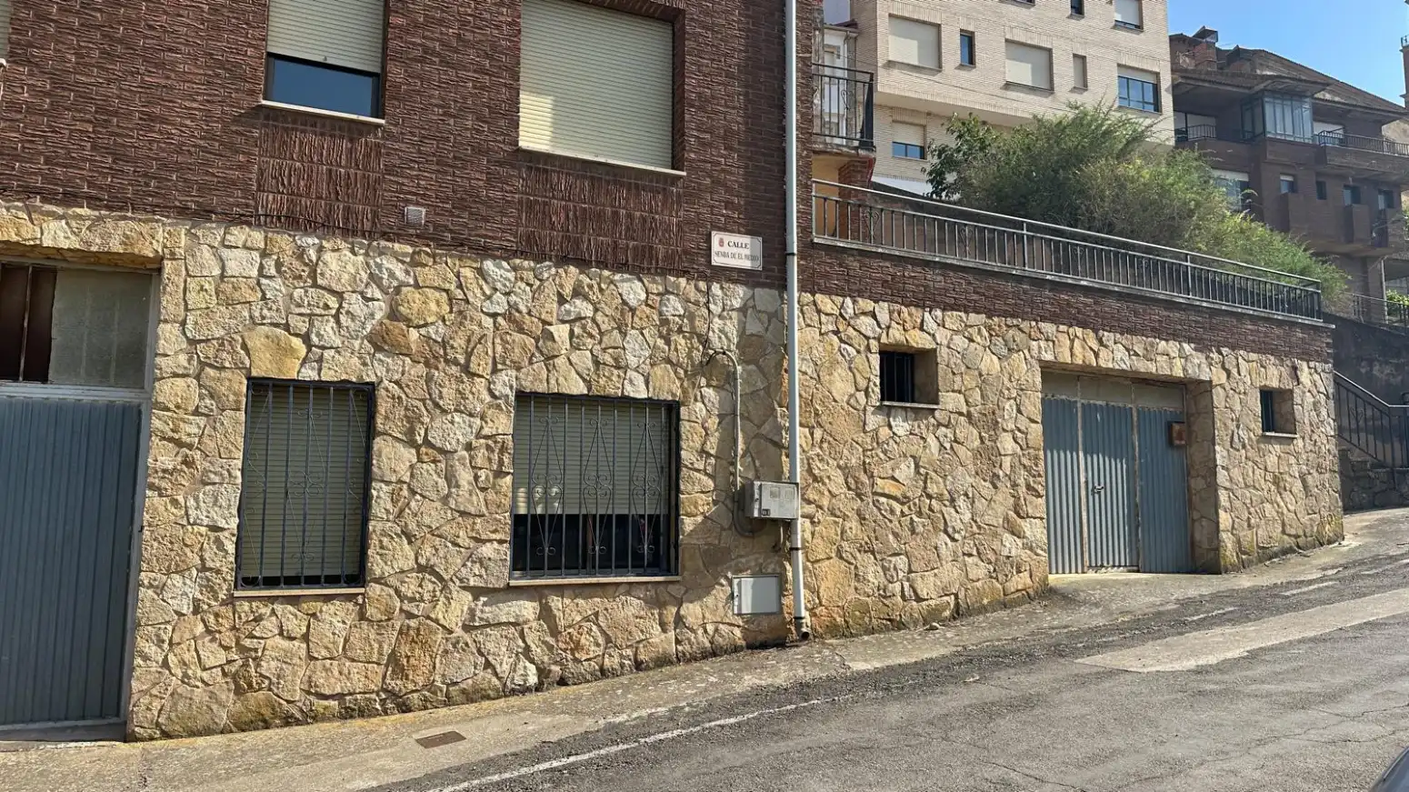 Exterior view of Houses for sale in Ausejo  with Heating, Terrace and Furnished