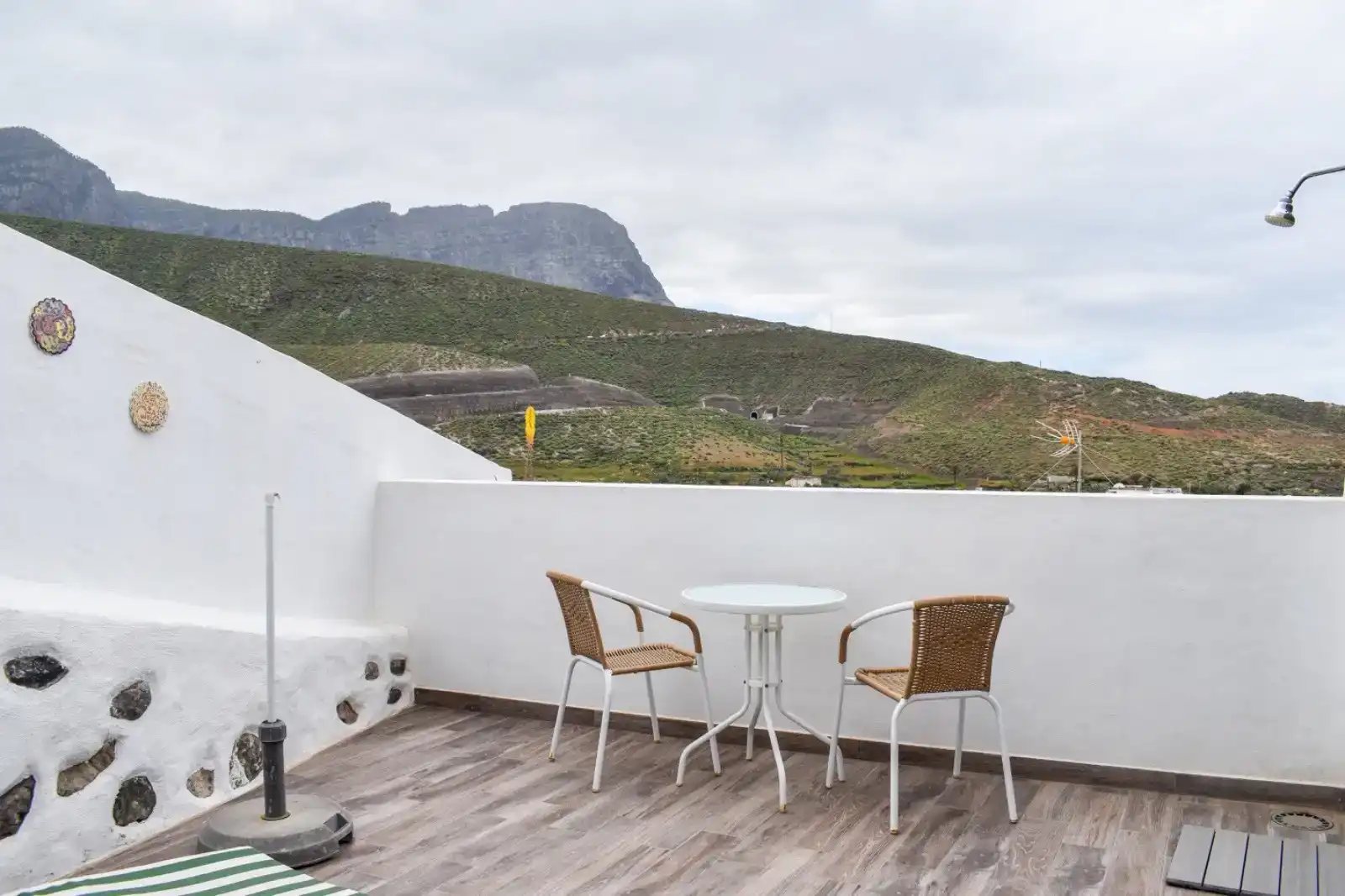 Terrasse von Wohnungen zur Miete in Agaete mit Möbliert