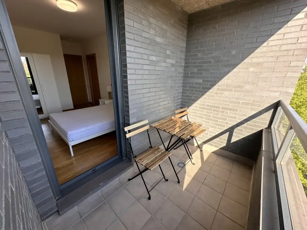 Balcony of Apartments for rent in  Logroño  with Heating, Parquet flooring and Terrace