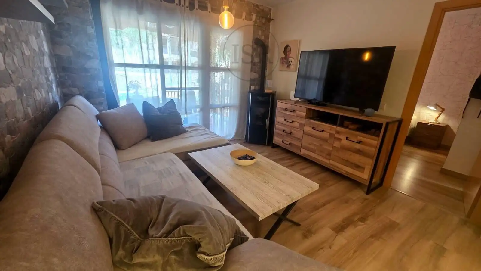 Living room of Apartments for sale in Vera  with Air Conditioner, Heating and Private garden