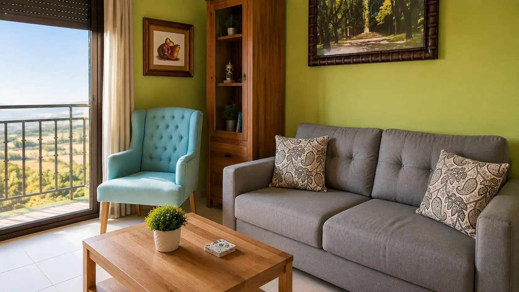 Sala de estar de Piso en venta en Trijueque con Calefacción