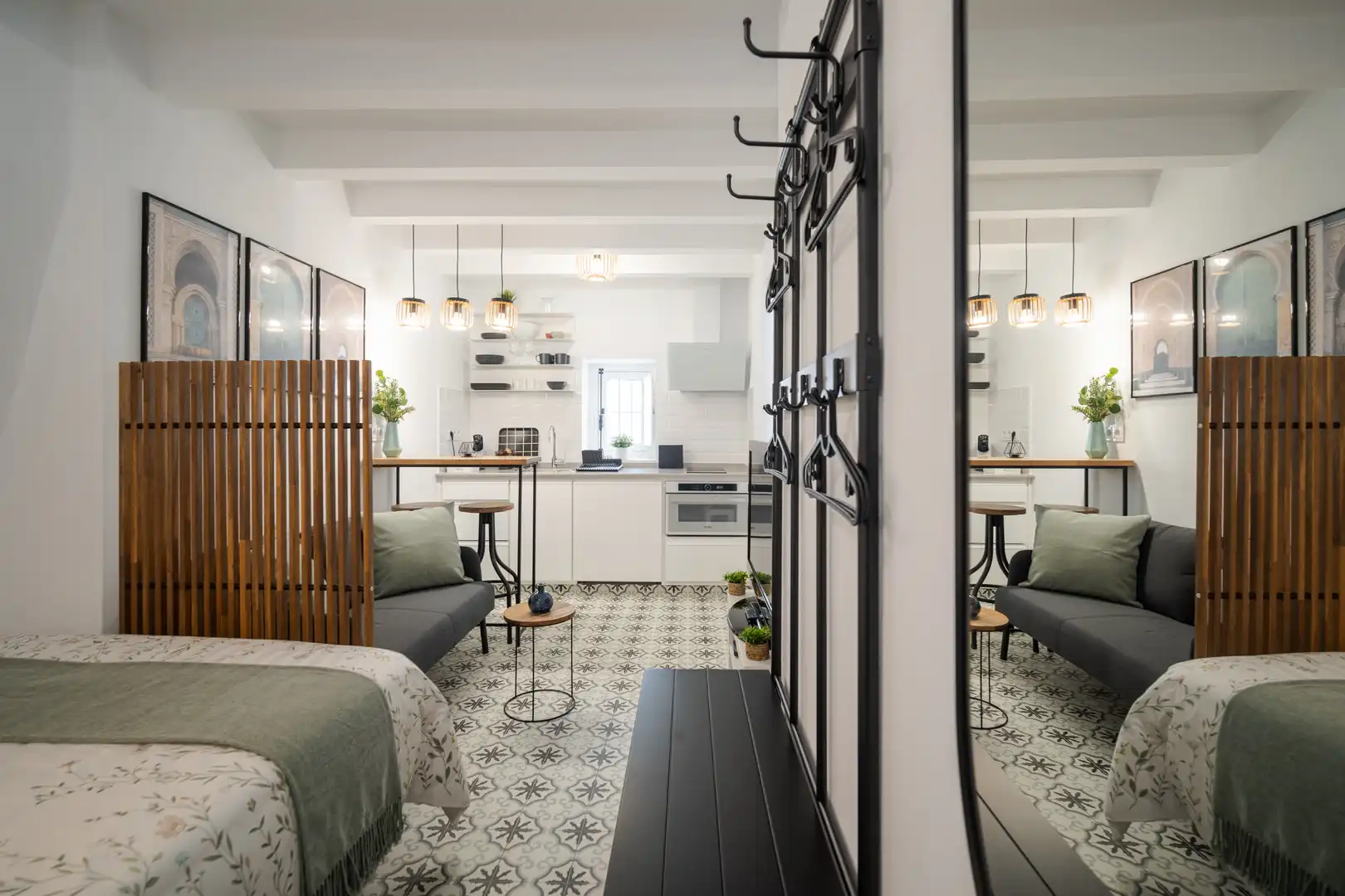 Schlafzimmer von Loft zum Verkauf in Vejer de la Frontera mit Möbliert